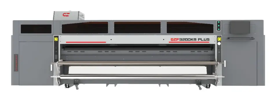 Gongzheng GZF3200KM PLUS - Rulodan Ruloya UV Baskı Makineleri