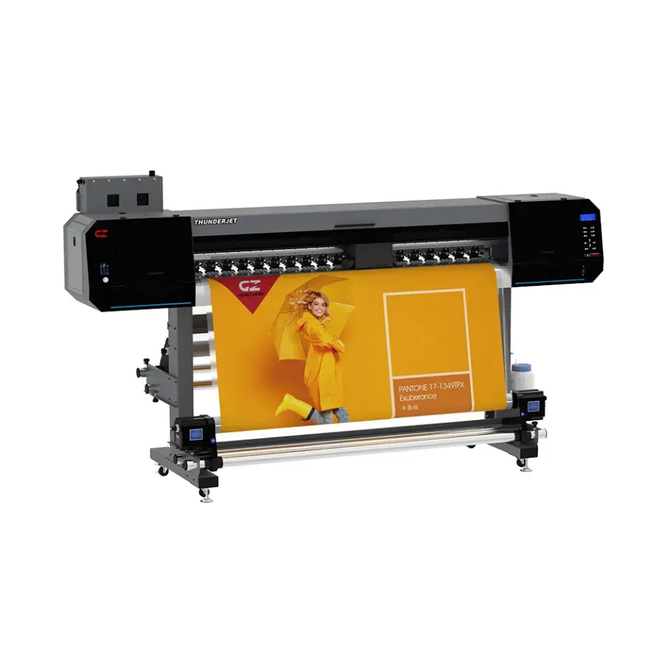 Thunderjet AQ1602UV - Rulodan Ruloya UV Baskı Makineleri